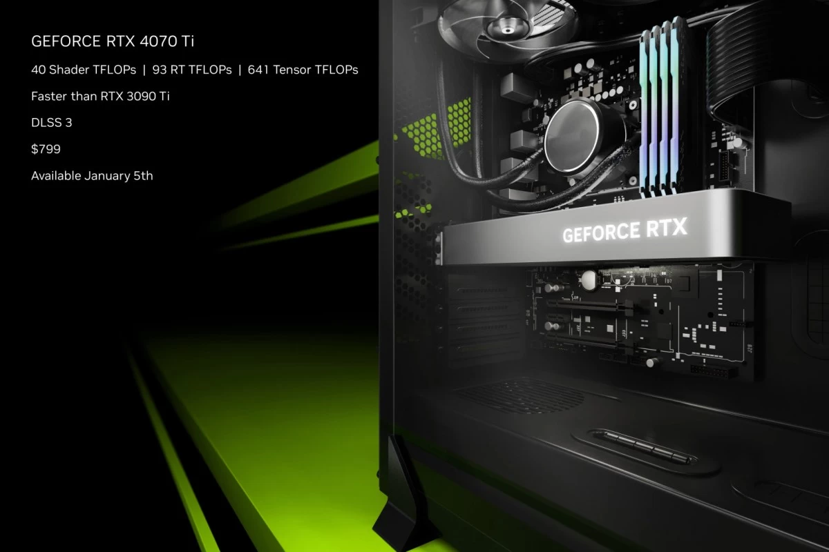 gsmarena 001 | RTX 4070 Ti | NVIDIA GeForce RTX 4070 Ti เตรียมวางขายอย่างเป็นทางการวันที่ 5 มกราคมนี้