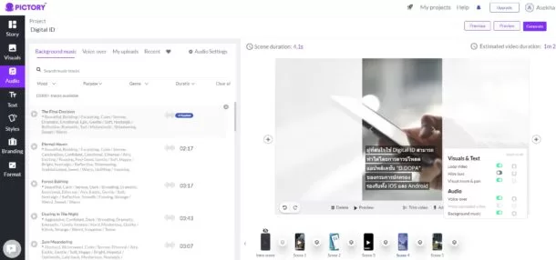 how to pictory ai video maker capcut 12 | AI | วิธีใช้งาน AI ตัดต่อ Video เพียงแค่ใส่เนื้อหา Pictory จะจัดการให้เอง