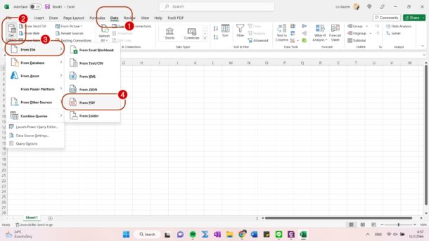 วิธีแปลงไฟล์ตารางใน PDF เป็น Microsoft Excel นำไปใช้งานต่อได้ง่าย ตามต้นฉบับ PDF to Excel