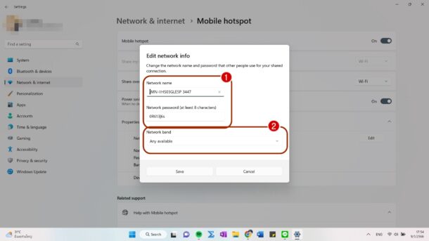 วิธีปล่อย WiFi Hotspot จาก #คอมพิวเตอร์ ให้อุปกรณ์อื่น ทั้ง 2.4 GHz และ 5 GHz