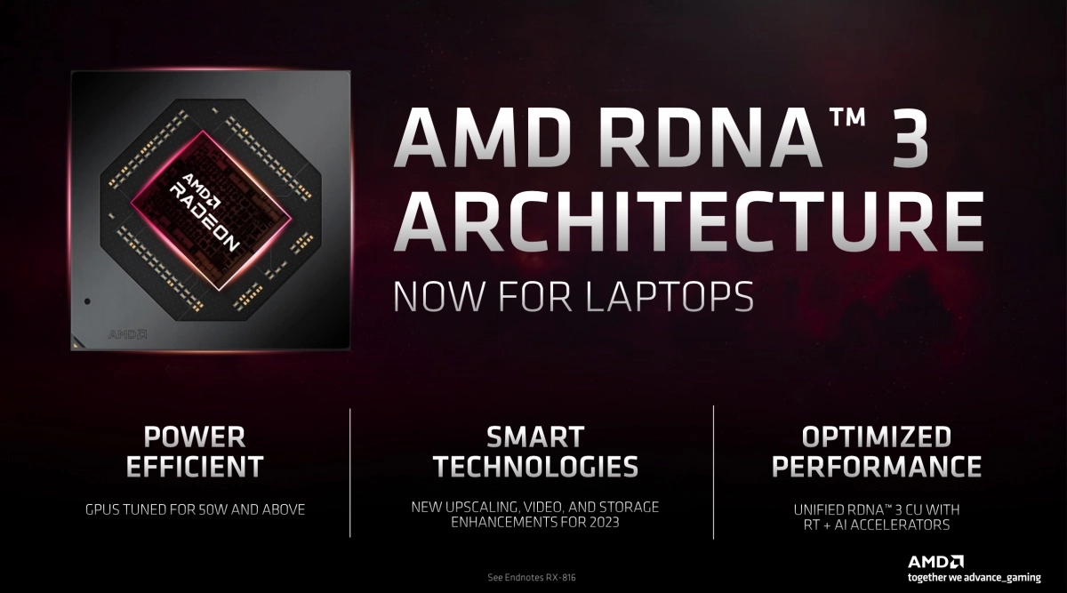 radeon7000m01 | AMD | AMD ประกาศเปิดตัว Radeon 7000 สถาปัตยกรรม RDNA3 สำหรับโน๊ตบุ๊คอย่างเป็นทางการ