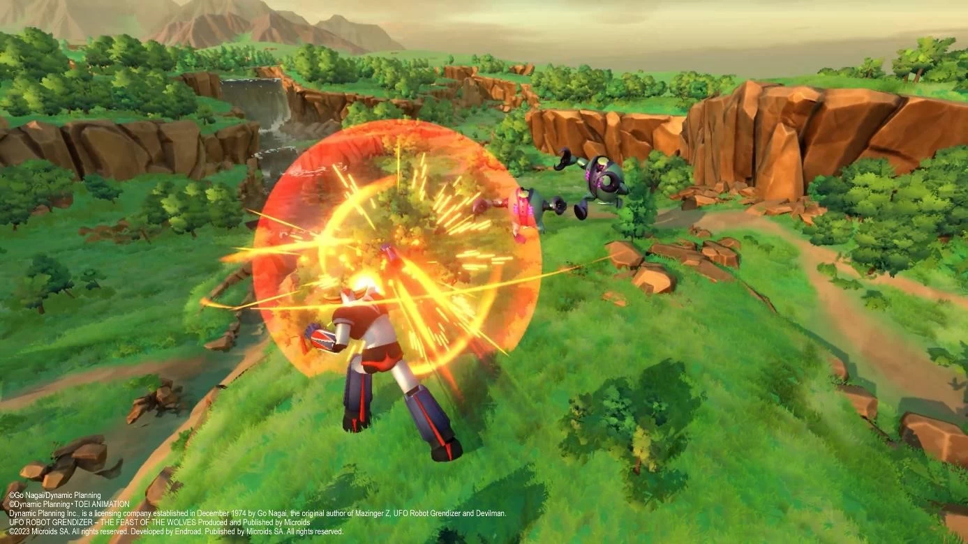 เผยตัวอย่างเกมเพลย์แรกของอภินิหารหุ่นเหล็กเกรนไดเซอร์ใน UFO Robot Grendizer: The Feast of the Wolves! 1 2 2 | Nintendo Switch | เผยตัวอย่างเกมเพลย์แรกของอภินิหารหุ่นเหล็กเกรนไดเซอร์ใน UFO Robot Grendizer: The Feast of the Wolves!