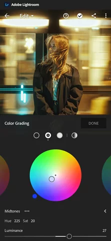 Adobe Lightroom ColorGrading 01@lowres | Adobe Lightroom | วิธีติดตั้ง Expert RAW ระบบกล้องจาก Galaxy S23 Ultra มาใช้กับรุ่นอื่น
