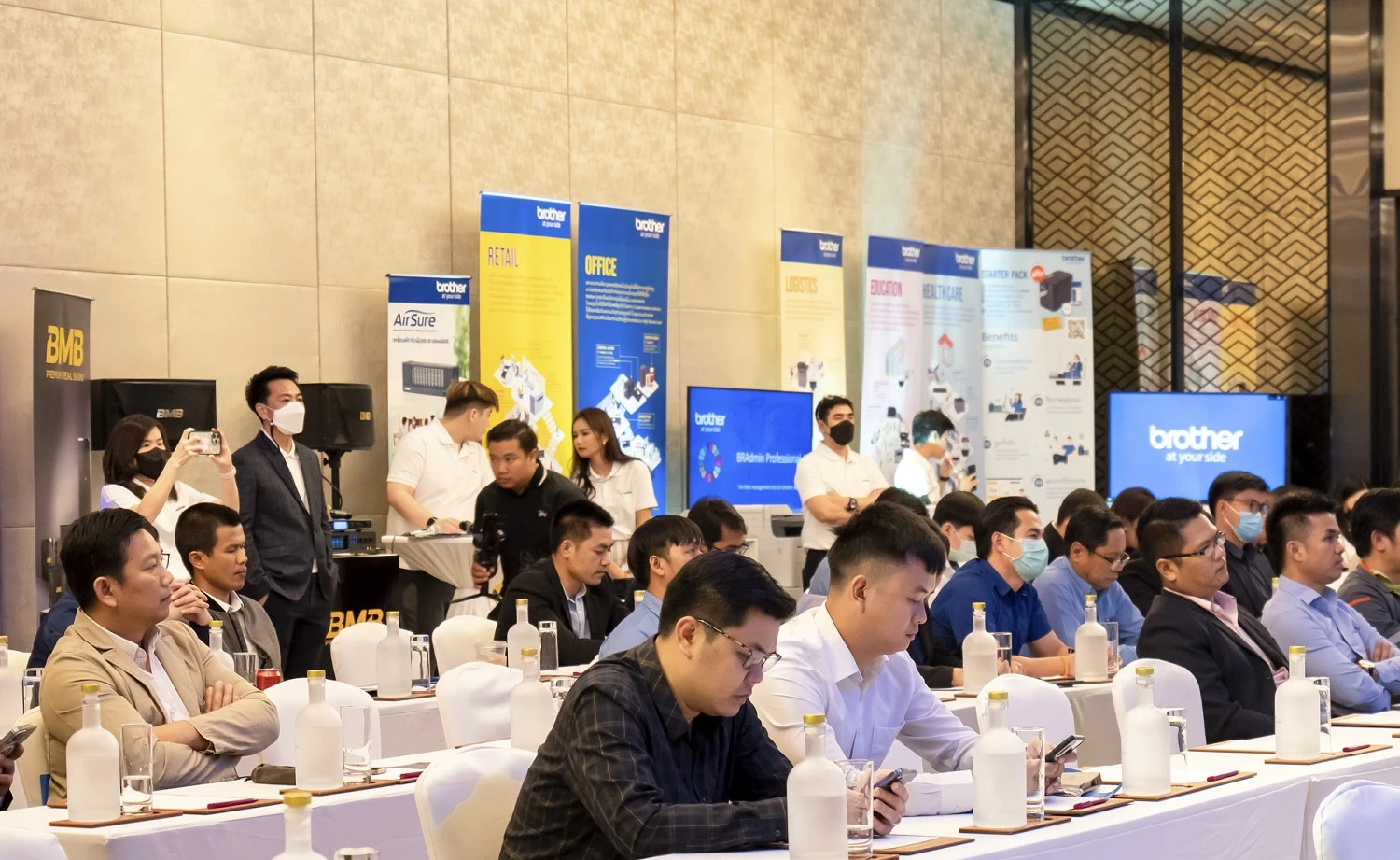 Brother Laos 2 | SOLUTIONS FOR YOUR BUSINESS | บราเดอร์ จับมือพันธมิตรค่ายไอทีชั้นนำ พร้อมรุกตลาด CLMV หลังโควิดจาง