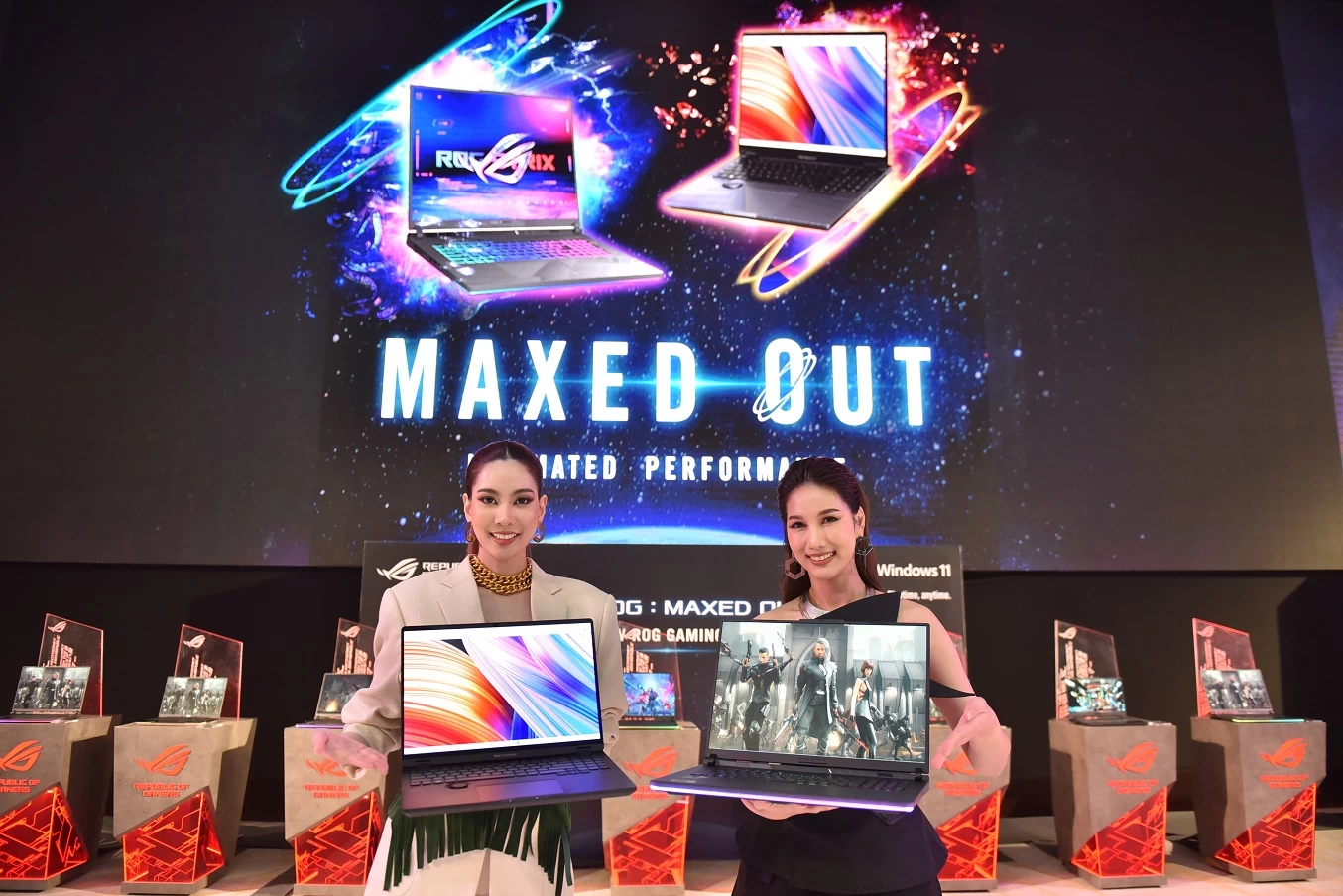 ASUS และ ROG ยกทัพโน้ตบุ๊กครบไลน์ เปิดตัว ณ งาน Maxed Out 1 DSC 1497 | AMD Ryzen™ 7000 Series | ASUS และ ROG ยกทัพโน้ตบุ๊กครบไลน์ เปิดตัว ณ งาน Maxed Out