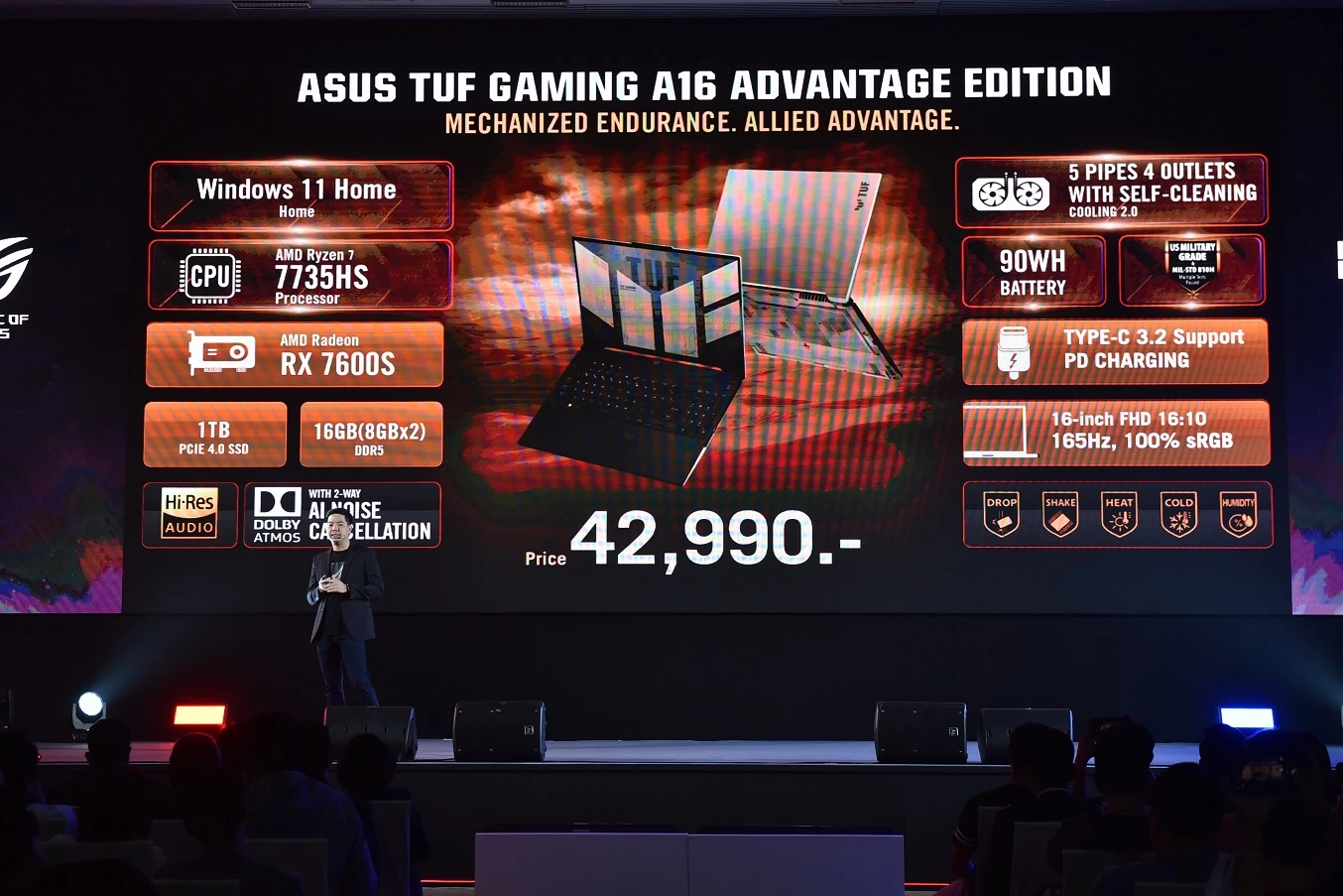 DSC 2655 | AMD Ryzen™ 7000 Series | ASUS และ ROG ยกทัพโน้ตบุ๊กครบไลน์ เปิดตัว ณ งาน Maxed Out