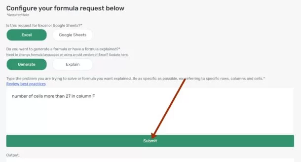 how to excelformulabot ai for excel google sheets 5 | AI | วิธีหาสูตร Excel และ Google sheets โดยใช้ AI อย่าง Excelformulabot