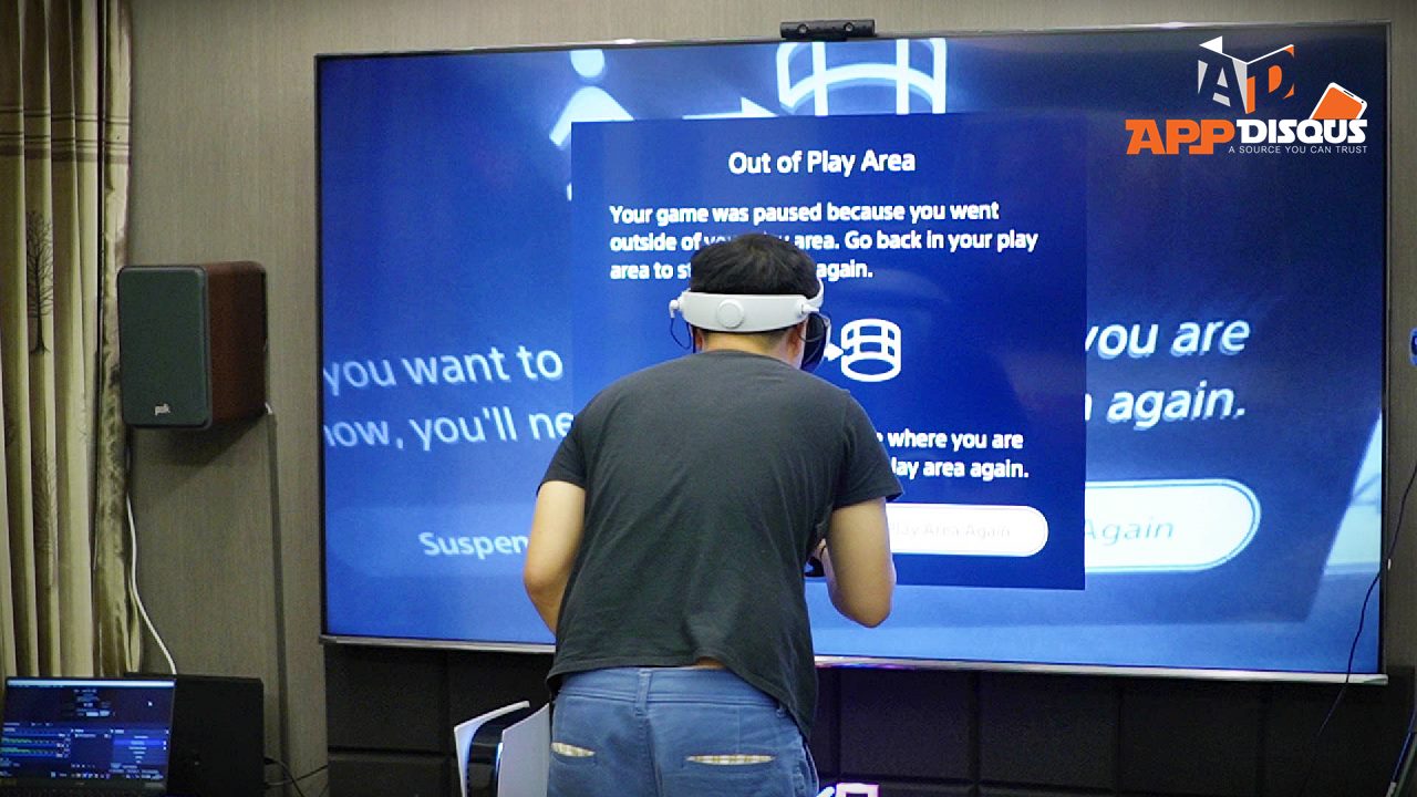 psvr2 review 2 out of play area | Horizon Call of the Mountain | รีวิว PlayStation VR2 - ประสบการณ์ใหม่ที่ยอดเยี่ยมของการเล่นเกม VR บน PlayStation 5