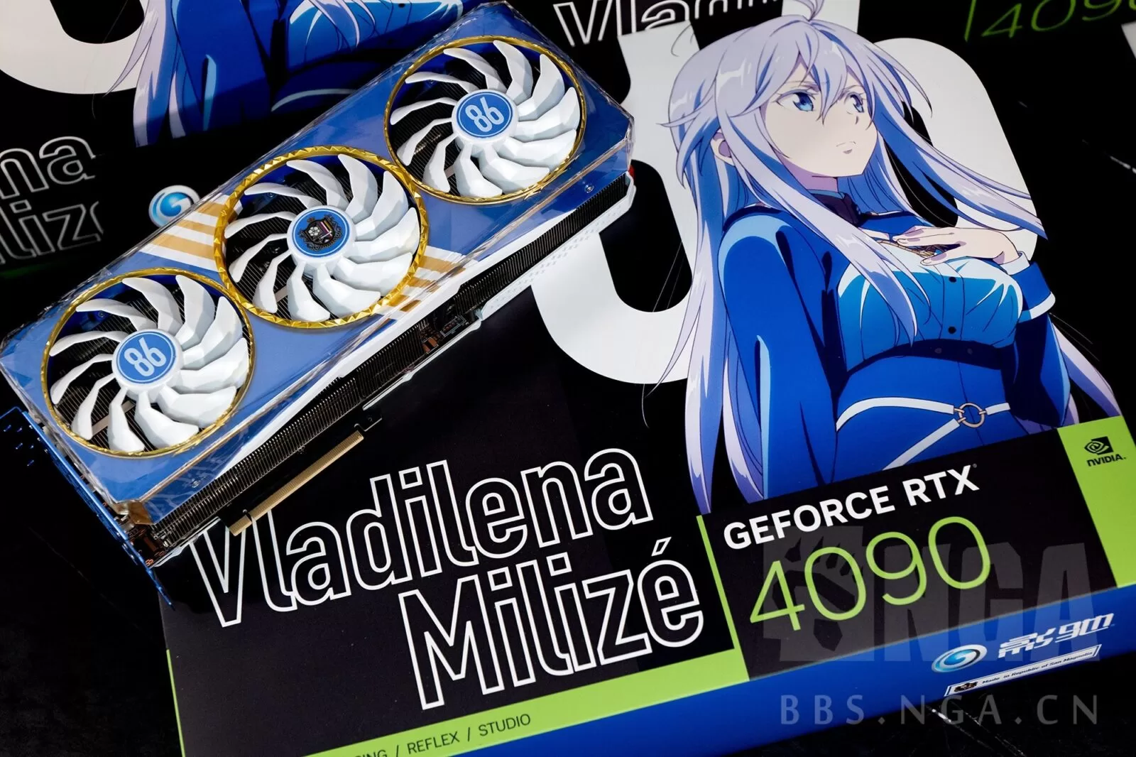 ไม่มีขายแต่น่าโดนมาก GeForce RTX 4090 ลาย Vladilena Milize ผลงานแฟนเมดสุดน่ารัก 1 GALAX RTX4090 VLADILENA 5 | RTX 4090 | ไม่มีขายแต่น่าโดนมาก GeForce RTX 4090 ลาย Vladilena Milize ผลงานแฟนเมดสุดน่ารัก
