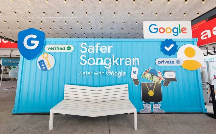 Google 0001 | Google | Google จัดกิจกรรม “Safer Songkran” ณ ใจกลางสยาม