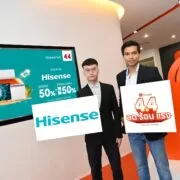 Hisense x Shopee 4.4 Management KV | hisense | ไฮเซ่นส์ ย้ำภาพผู้นำสมาร์ททีวี ประเดิมไตรมาส 2 ในแคมเปญรับสงกรานต์ ‘Shopee 4.4 ลด ร้อน แรง’