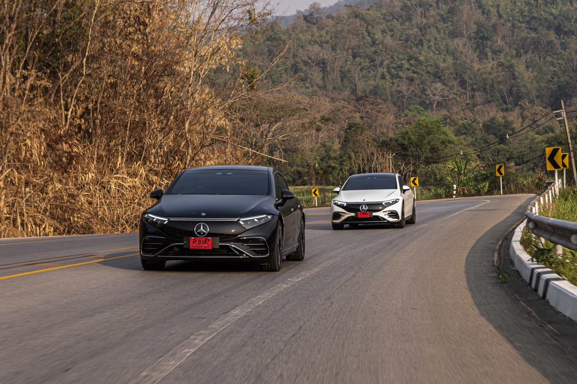 Mercedes Benz EQS 500 4MATIC AMG Premium 4 | EQS 500 4MATIC AMG Premium | ทดสอบวิ่งระยะทางไกล EQS 500 4MATIC AMG Premium รถยนต์ไฟฟ้า 100% รุ่นแรกจากแบรนด์ Mercedes-EQ