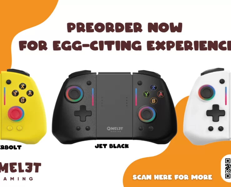 3 1 | Gaming | เปิดให้สั่งซื้อล่วงหน้าแล้ว Omelet Switch Pro + Joy-Pad Controller จอยนินสวิตช์รุ่นสวย ได้ประสบการณ์แบบ Egg-Citing!