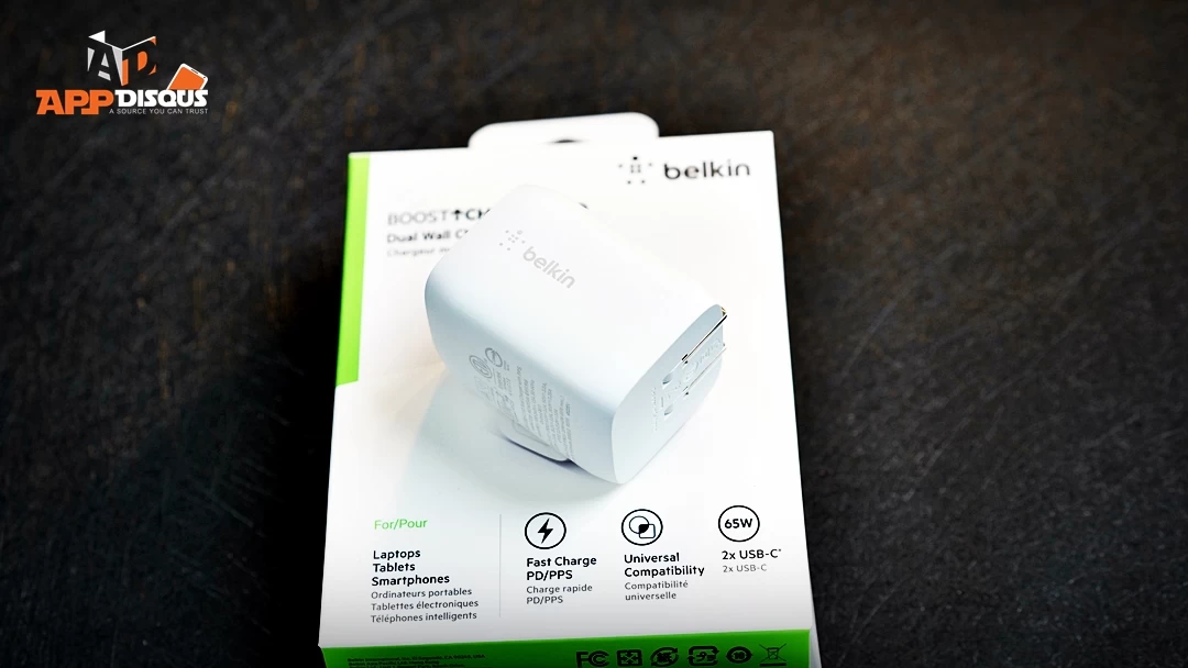 Belkin BoostCharge Pro Dual USB C with Lightning DSC07926 | Belkin | รีวิวหัวชาร์จ Belkin BoostCharge Pro Dual USB-C 65W ไฟแรง รูชาร์จคู่ อุ่นใจได้ในขนาดพกพา