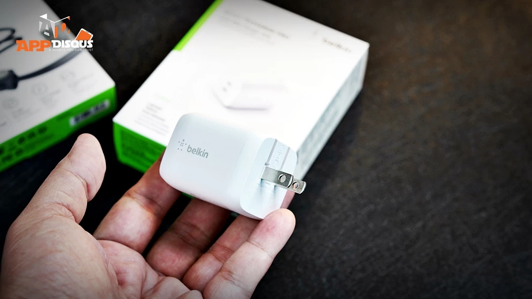 Belkin BoostCharge Pro Dual USB C with Lightning DSC07928 | Belkin | รีวิวหัวชาร์จ Belkin BoostCharge Pro Dual USB-C 65W ไฟแรง รูชาร์จคู่ อุ่นใจได้ในขนาดพกพา