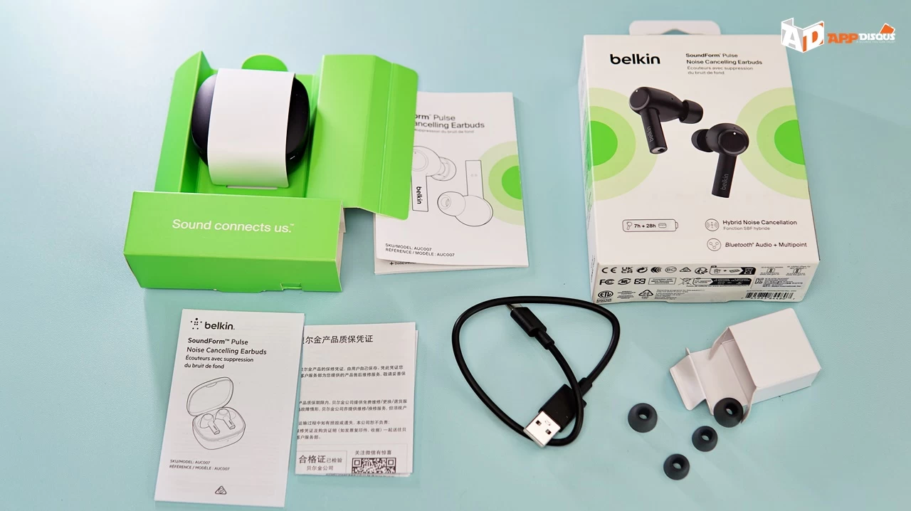 N2 FlipDSC08588 | Belkin | รีวิวหูฟังไร้สาย Belkin SoundForm Pulse Nose Cancellation Earbuds
