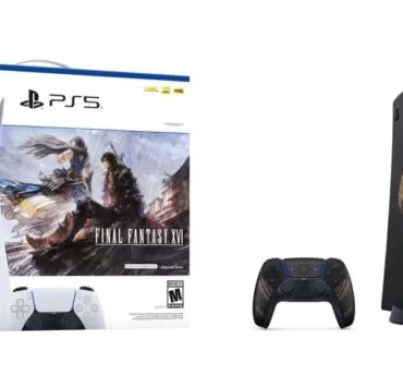 PS5 FF16 Bundle 04 26 23 Top 1024x576 1 | ps5 | เปิดตัวชุดบันเดิล PS5 Final Fantasy XVI พร้อมคอนโทรลเลอร์และฝาปิด Limited Edition