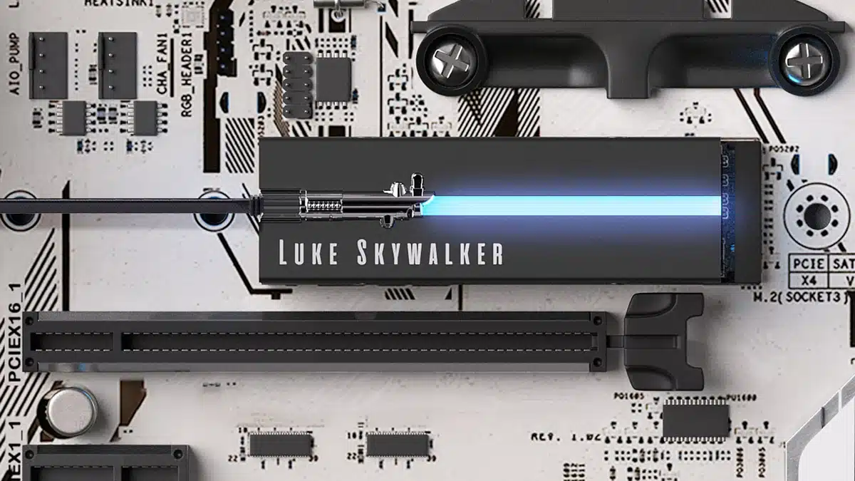 seagate luke skywalker ssd installed feature | Seagate | Seagate เปิดตัวคอลเลกชันใหม่มีแสงไฟ “Lightsaber” บนตัว SSD ความเร็วสูงด 7,300 MB/s