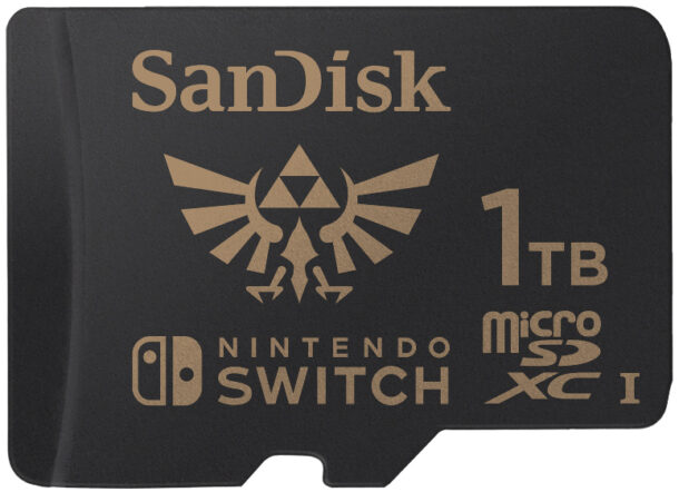 1tb zelda microsd | Micro SD | การ์ด micro SD สำหรับ Nintendo Switch รุ่นใหม่ขนาด 1TB จาก SanDisk ลายอาณาจักรไฮรูล