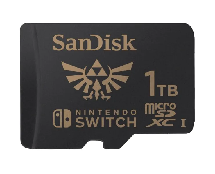 1tb zelda miffcrosd | Nintendo Switch | การ์ด micro SD สำหรับ Nintendo Switch รุ่นใหม่ขนาด 1TB จาก SanDisk ลายอาณาจักรไฮรูล