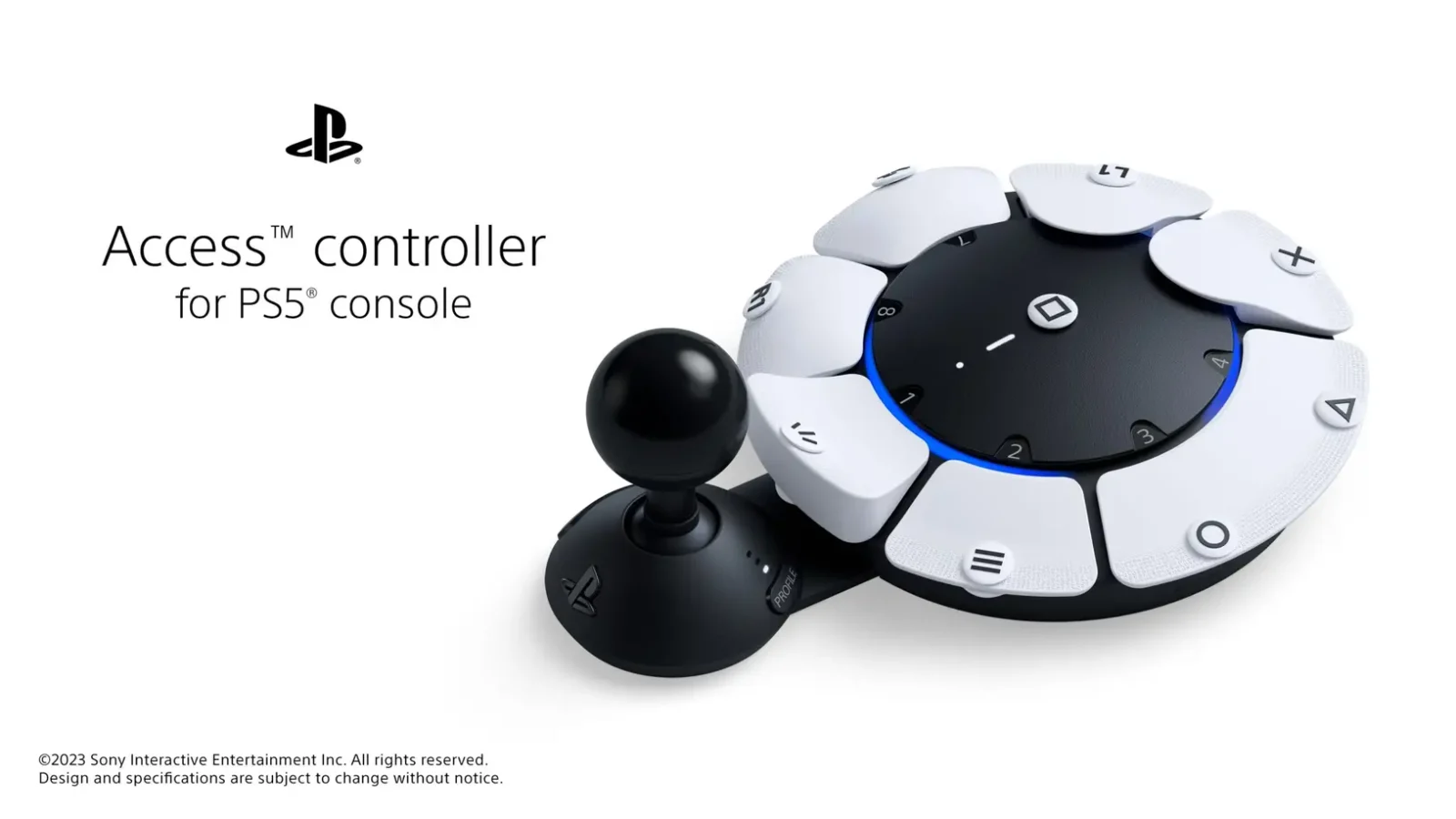 Access Controller for PS5 1 | Access Controller | เผยโฉมคอนโทรลเลอร์สำหรับผู้พิการ ที่ออกแบบเพื่อใช้กับเครื่องเกม PS5