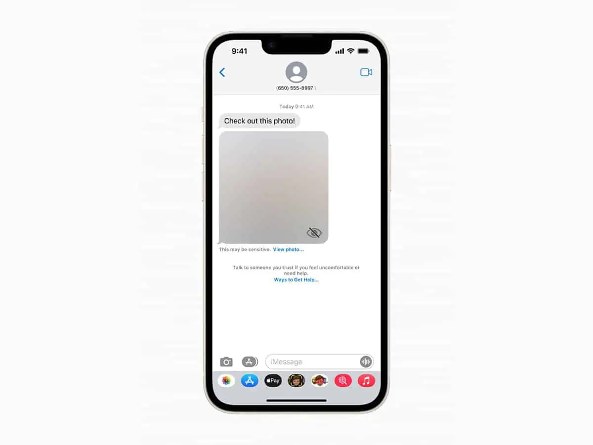 Apple เพิ่มฟีเจอร์บล็อกภาพ “โป๊เปลือย” ทันทีใน iOS 17 บนแอปพลิเคชันต่าง ๆ 1 Apple Communication Safety | IOS (iPhone/iPad) | Apple เพิ่มฟีเจอร์บล็อกภาพ “โป๊เปลือย” ทันทีใน iOS 17 บนแอปพลิเคชันต่าง ๆ