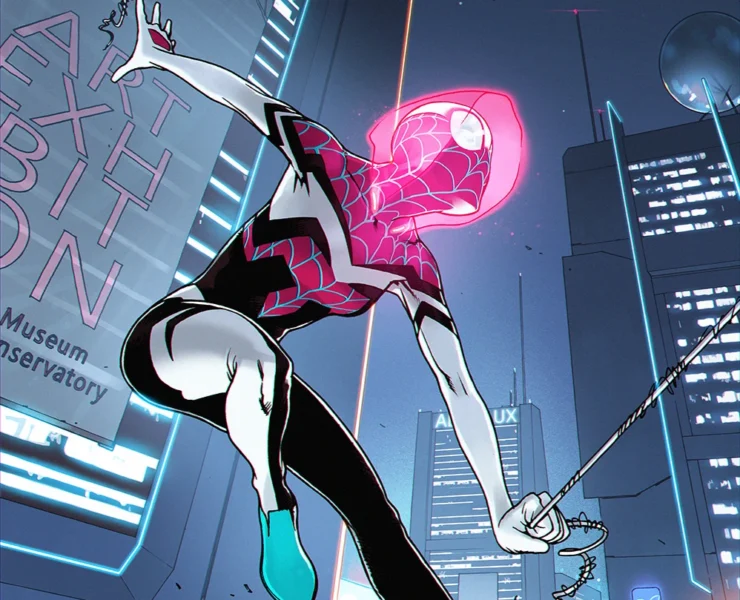 Ghost Spider Vol 1 4 2099 Variant Textless | Marvel Snap | Marvel Snap เปิดตัวซีซั่นใหม่! SPIDER-VERSE มาพร้อมการ์ดใหม่จากจักรวาลไอ้แมงมุม!