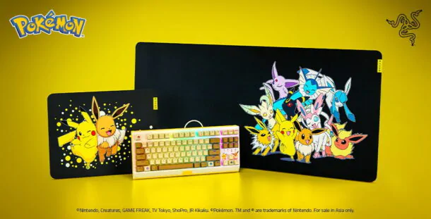 Razer Pokemon edition 001 | Razer | คอลเลกชันโปเกมอนของ Razer กลับมาอีกครั้ง พร้อมให้เป็นเจ้าของ