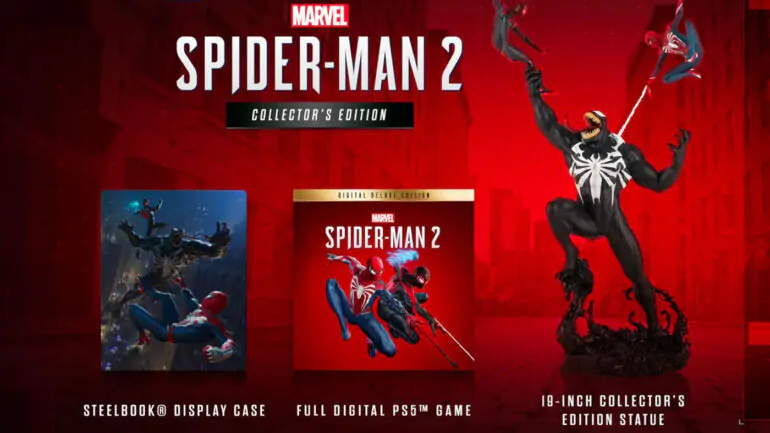 เก็บเงินรอ Marvel’s Spider-Man 2 มีกำหนดวางขาย 20 ตุลาคม 2023 บน PS5 พร้อมเผยชุดสะสมน่าโดนสุดๆ 1 SM2 Collectors Edition 770x433 1 | Spider-Man 2 | เก็บเงินรอ Marvel’s Spider-Man 2 มีกำหนดวางขาย 20 ตุลาคม 2023 บน PS5 พร้อมเผยชุดสะสมน่าโดนสุดๆ
