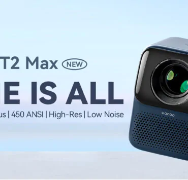 Wanbo T2Max | New T2 Max | Wanbo เปิดตัวโปรเจคเตอร์รุ่นล่าสุด “New T2 Max” ตัวเล็ก สว่างชัดเจน