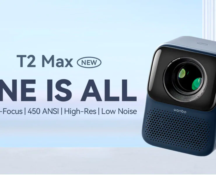 Wanbo T2Max | Your Updates | Wanbo เปิดตัวโปรเจคเตอร์รุ่นล่าสุด “New T2 Max” ตัวเล็ก สว่างชัดเจน