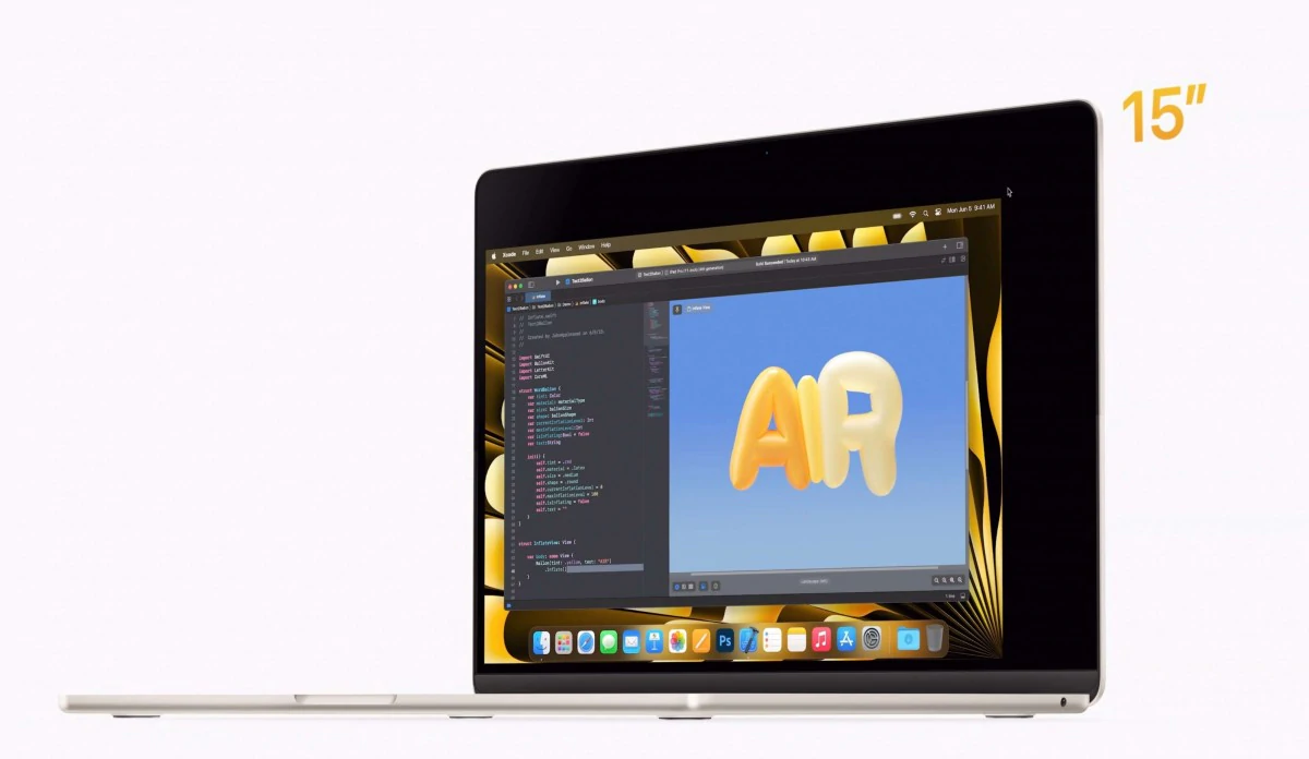 gsmarena 001 4 | apple | Apple เปิดตัว MacBook Air 15 หน้าจอใหญ่ เครื่องบางเฉียบ