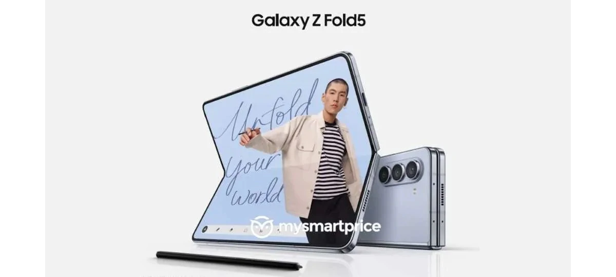 gsmarena 001 8 | galaxy z fold5 | เผยภาพ Samsung Galaxy Z Fold5 ดีไซน์เหมือนรุ่นเดิม