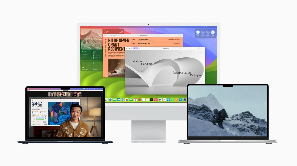 gsmarena 004 3 | apple | เปิดตัว macOS Sonoma มีวิดเจ็ต เพิ่มประสิทธิภาพการประชุม และมี Game Mode