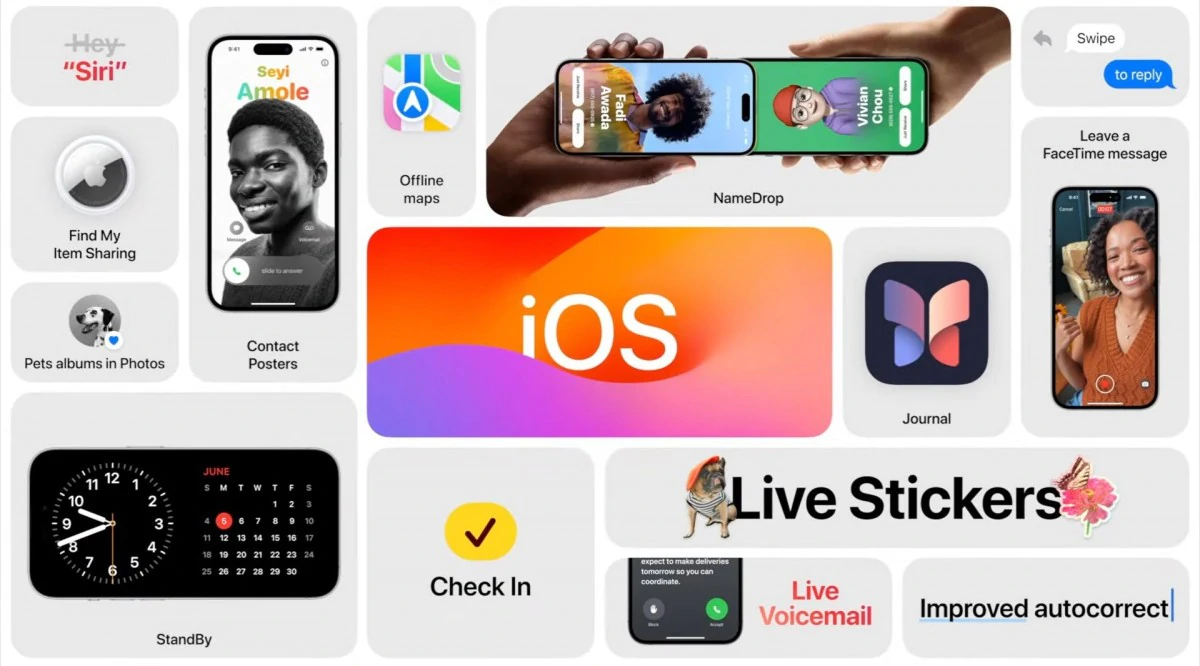 Apple เปิดตัว iOS 17 เพิ่มฟีเจอร์ ive Voicemail, NameDrop, StandBy mode และอื่น ๆ 1 gsmarena 016 | apple | Apple เปิดตัว iOS 17 เพิ่มฟีเจอร์ ive Voicemail, NameDrop, StandBy mode และอื่น ๆ