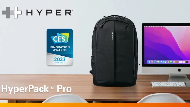 hyperpack pro feature | HyberPack Pro | วางขายแล้ว! HyberPack Pro กระเป๋าที่มาพร้อมกับ Apple Find My มาในตัว ราคา $199.99