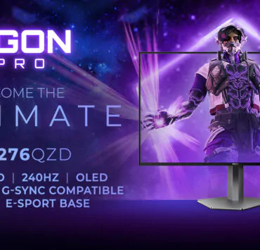 iAPOF4ARc6DsedvN | AGON | เปิดตัว AGON AG276QZD จอเล่นเกมสเปกโหดขนาด 26.5 นิ้ว 2K, 240Hz ตอบสนองไวสุด ๆ