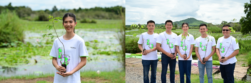OPPO ครบรอบ 15 ปี จัดกิจกรรมร่วมสร้างพื้นที่สีเขียวให้กับชุมชน 1 | OPPO | OPPO ครบรอบ 15 ปีประเทศไทย เดินหน้าสร้างความยั่งยืน ปลูกต้นไม้เพื่อสิ่งแวดล้อมในกิจกรรม “ร่วมสร้างพื้นที่สีเขียวให้กับชุมชน