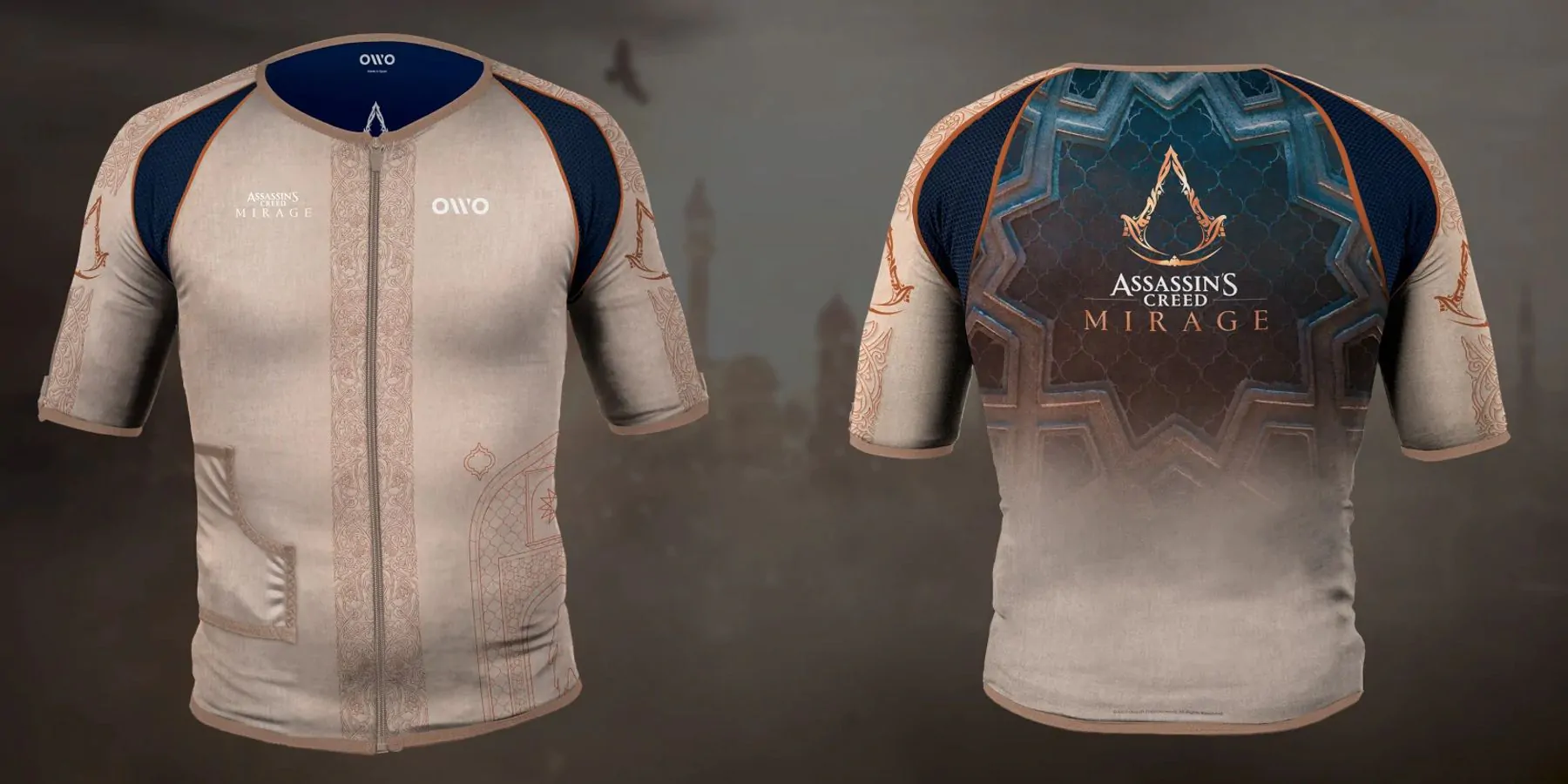 hocmarketing org og 25112 prepare for unprecedented virtual warfare assassins creed mirage haptic suit takes combat immersion to new heights | Assassin’s Creed Mirage | เจ็บจริง! Ubisoft จับมือ OWO เปิดตัวชุดที่มี Haptic Feedback ลาย Assassin’s Creed Mirage