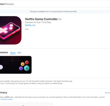 111111 | Netflix | Netflix เปิดตัว “Netflix Game Controller” แอปจอยสำหรับการเล่นเกมบน TV