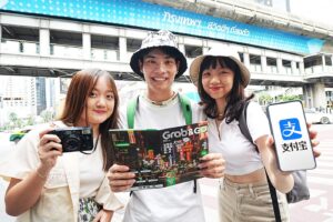 แกร็บ ลุยตลาดนักท่องเที่ยวจีน ผนึก Alipay เพิ่มช่องทางชำระเงิน