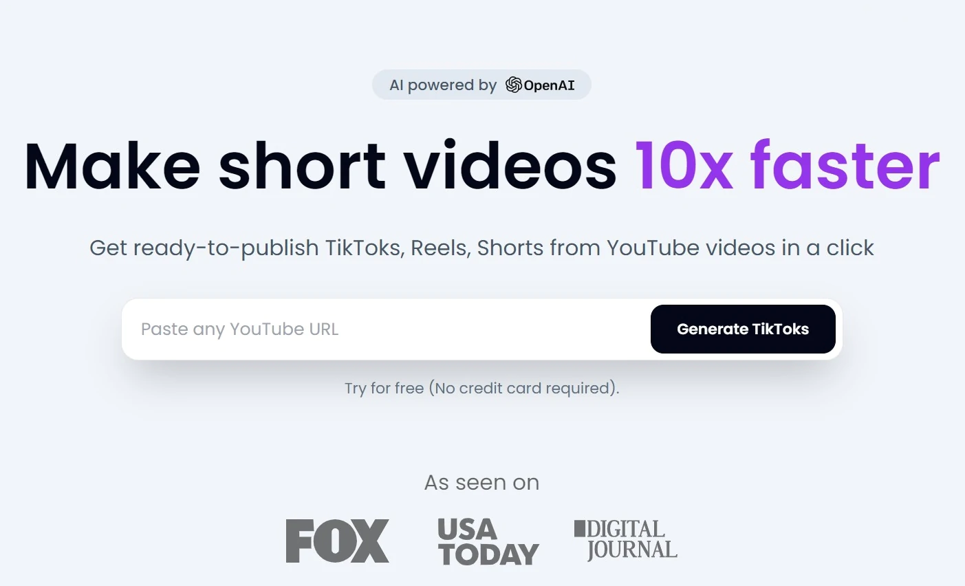 how to create video for tiktok reels shorts by klap form youtube 1 | AI | [How to] วิธีสร้างคลิปวิดีโอสั้นเร็วขึ้น! แค่วางคลิป YouTube ลง TIKTOK, Reels, Shorts ในคลิกเดียว