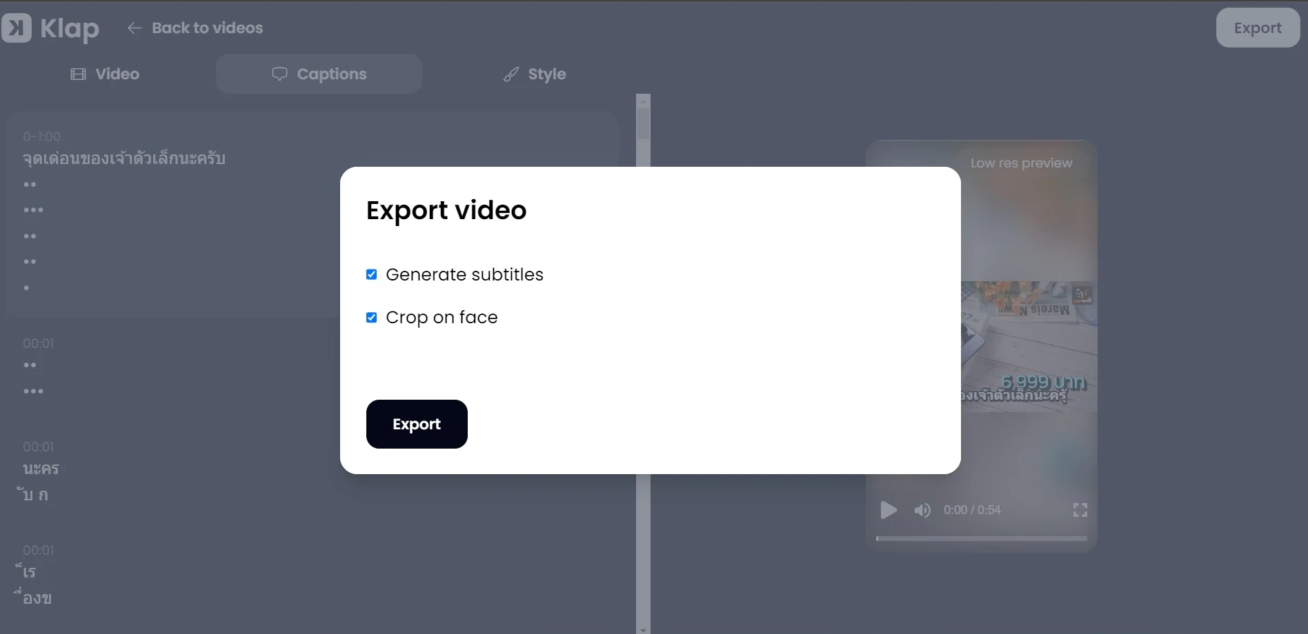 how to create video for tiktok reels shorts by klap form youtube 11 | AI | [How to] วิธีสร้างคลิปวิดีโอสั้นเร็วขึ้น! แค่วางคลิป YouTube ลง TIKTOK, Reels, Shorts ในคลิกเดียว