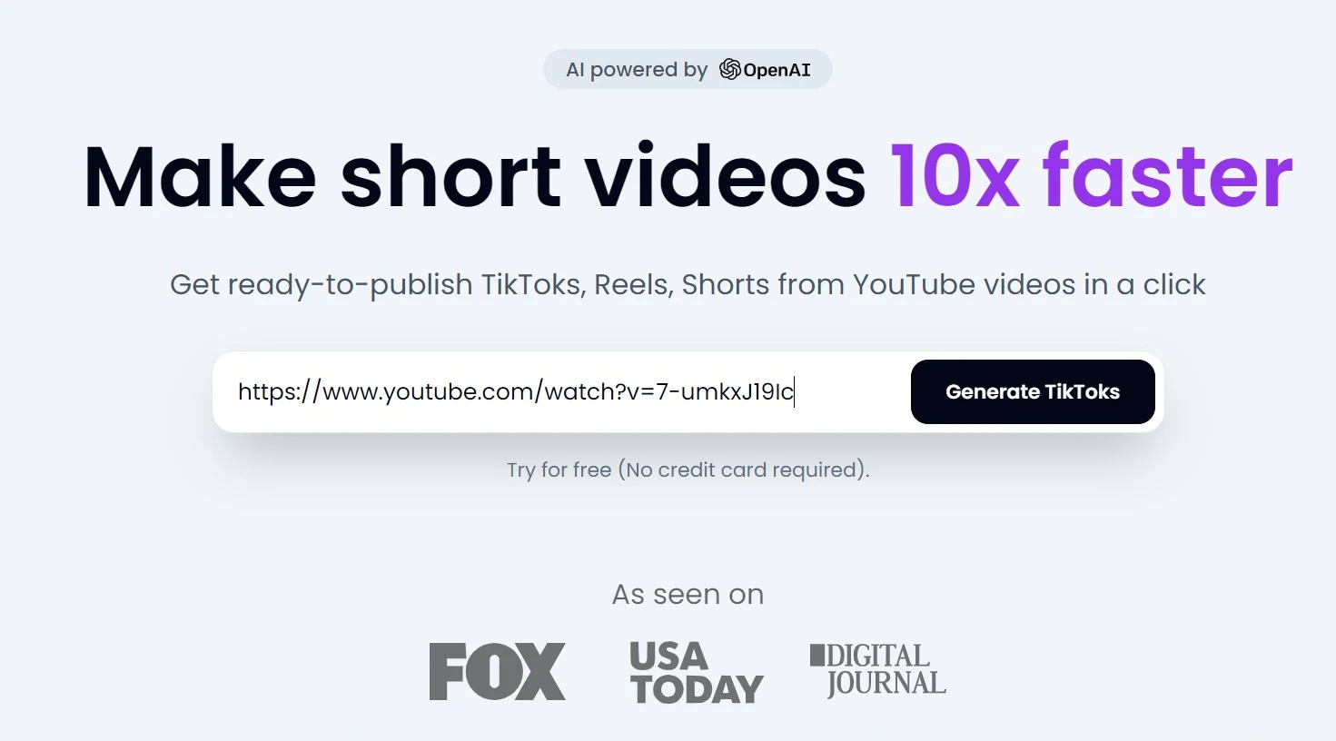 how to create video for tiktok reels shorts by klap form youtube 2 | AI | [How to] วิธีสร้างคลิปวิดีโอสั้นเร็วขึ้น! แค่วางคลิป YouTube ลง TIKTOK, Reels, Shorts ในคลิกเดียว