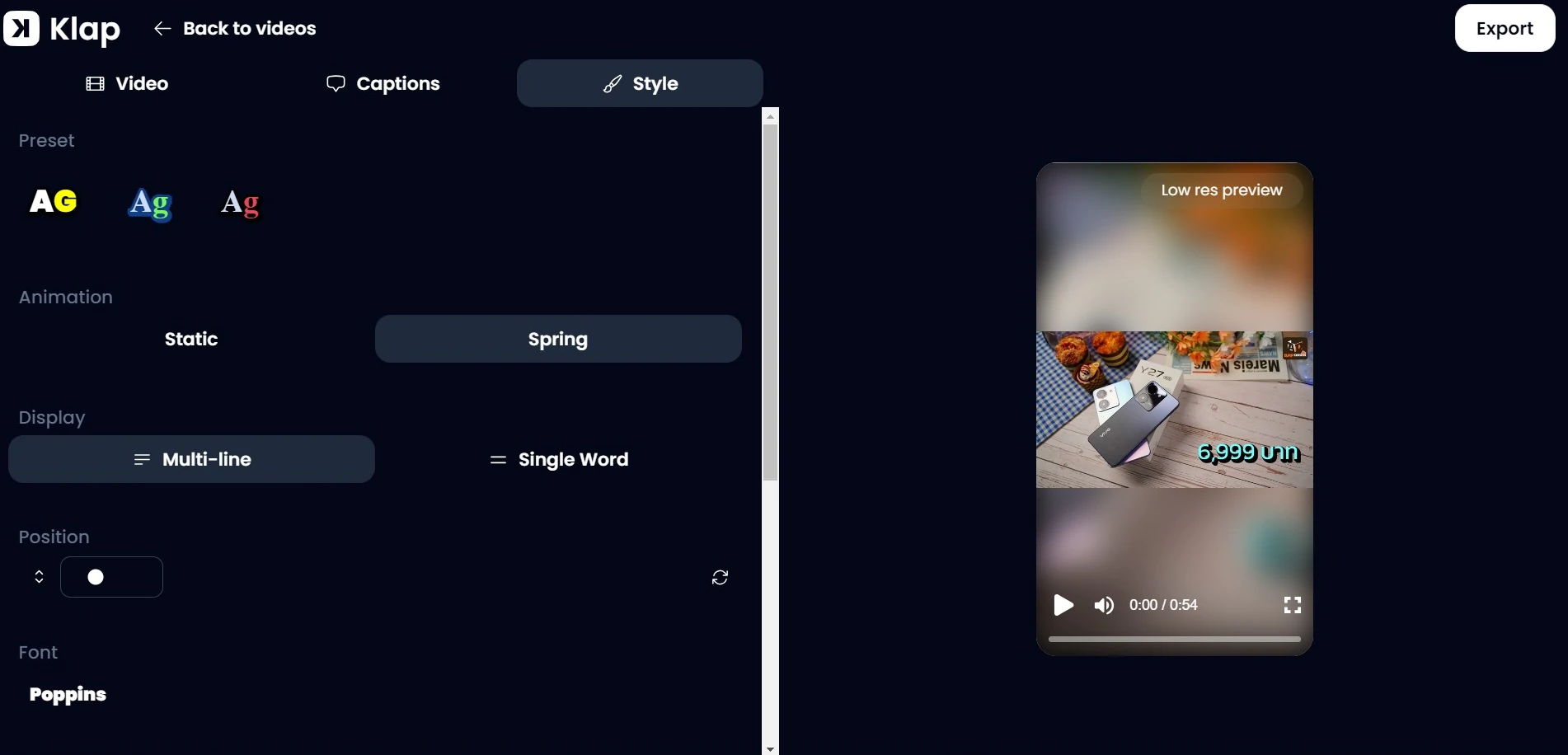 how to create video for tiktok reels shorts by klap form youtube 9 | AI | [How to] วิธีสร้างคลิปวิดีโอสั้นเร็วขึ้น! แค่วางคลิป YouTube ลง TIKTOK, Reels, Shorts ในคลิกเดียว