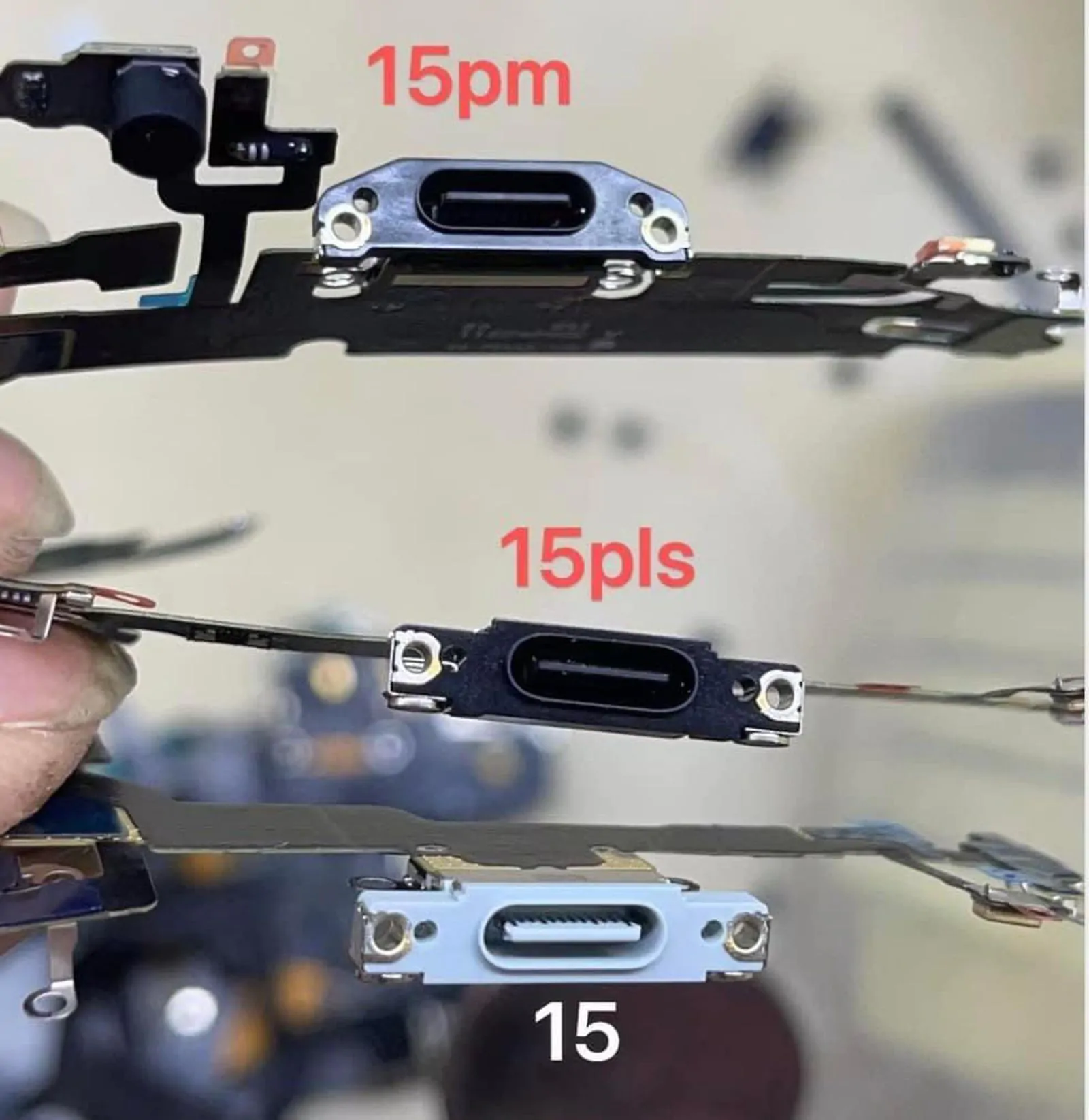 iphone 15 series usb c | apple | หลุดพอร์ต USB-C ของ iPhone 15 ออกมาแล้ว