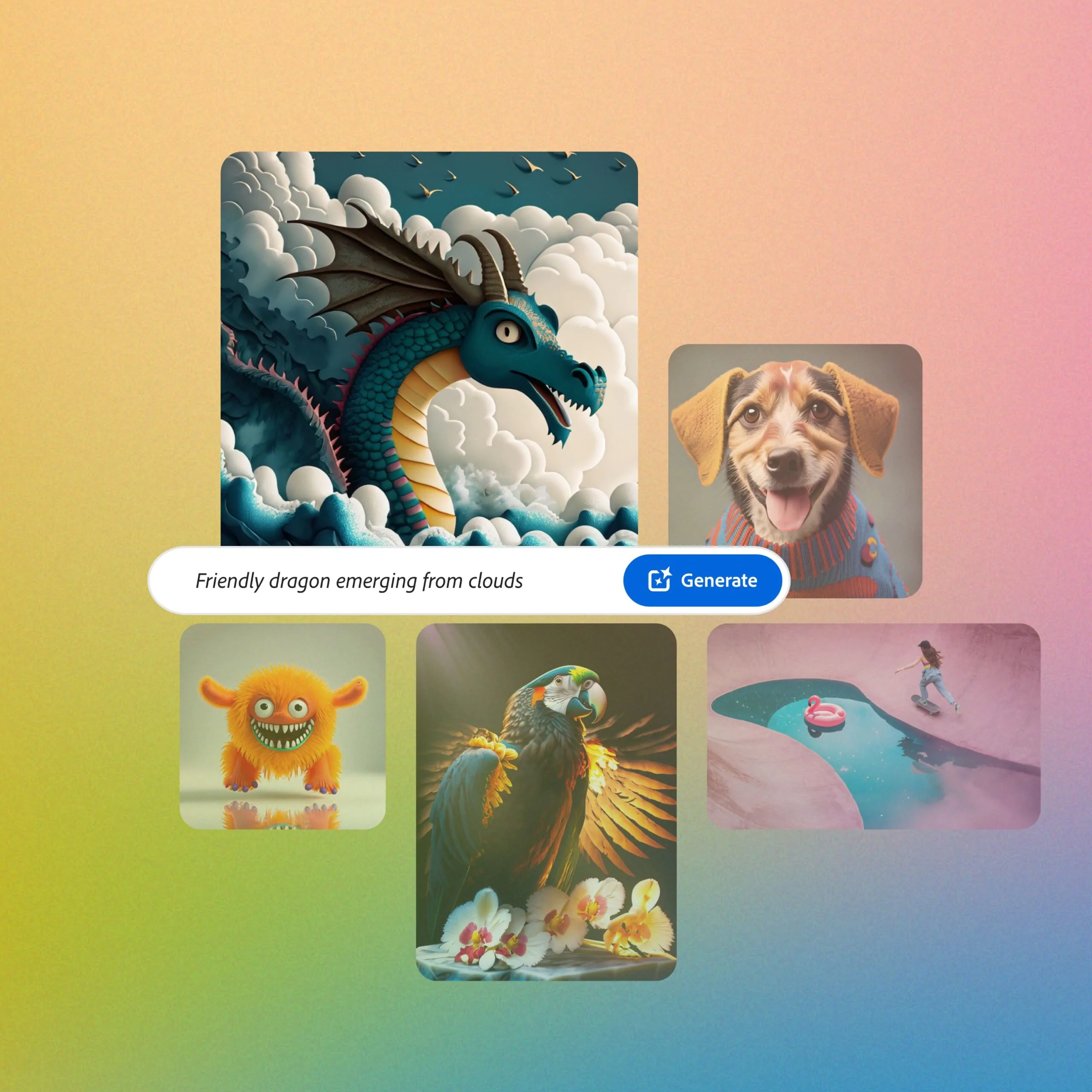 Firefly GA re scaled | Adobe Express | อะโดบีเปิดตัวโมเดลและเว็ปแอป Firefly Generative AI ใหม่