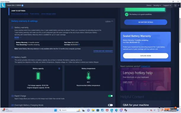 Legion Slim 5i 011 | Gen 8) | รีวิว Lenovo Legion Slim 5i (16