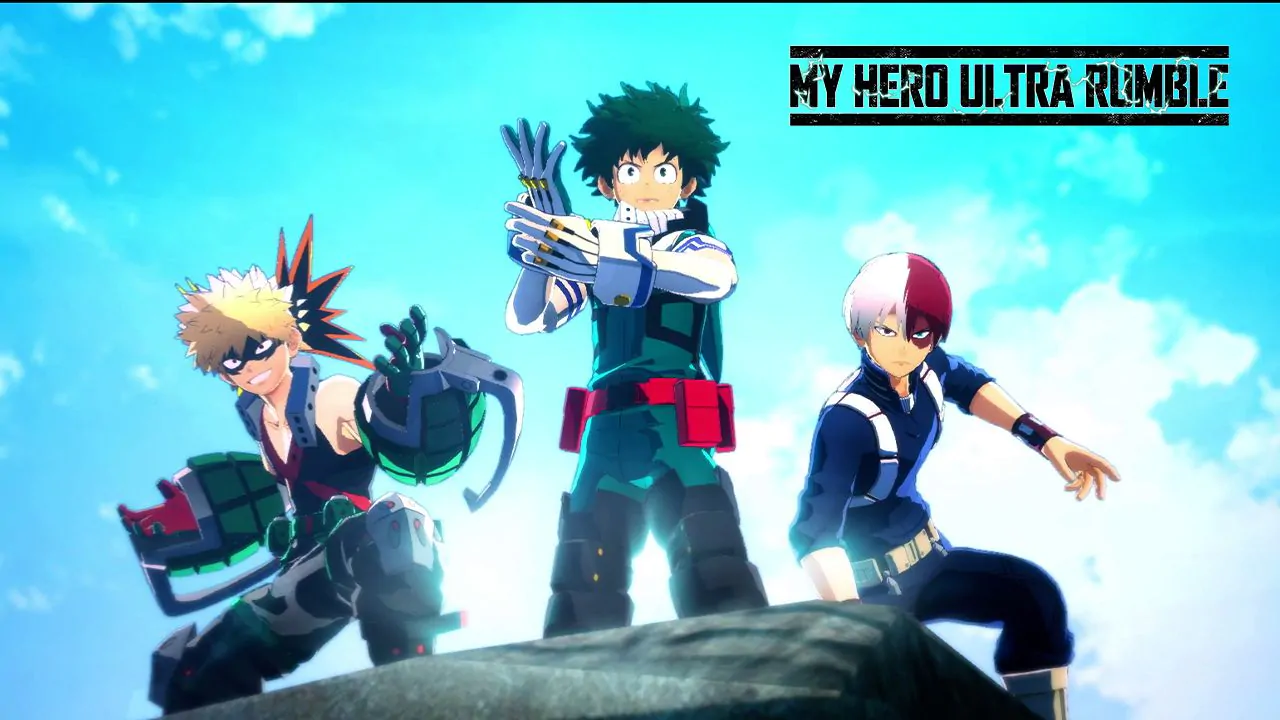 MHUR announcement thumbnail | My Hero Academia | MY HERO ULTRA RUMBLE เกมจากอนิเมะ Battle Royole เปิดให้บริการณ์ 28 กันยายนนี้!