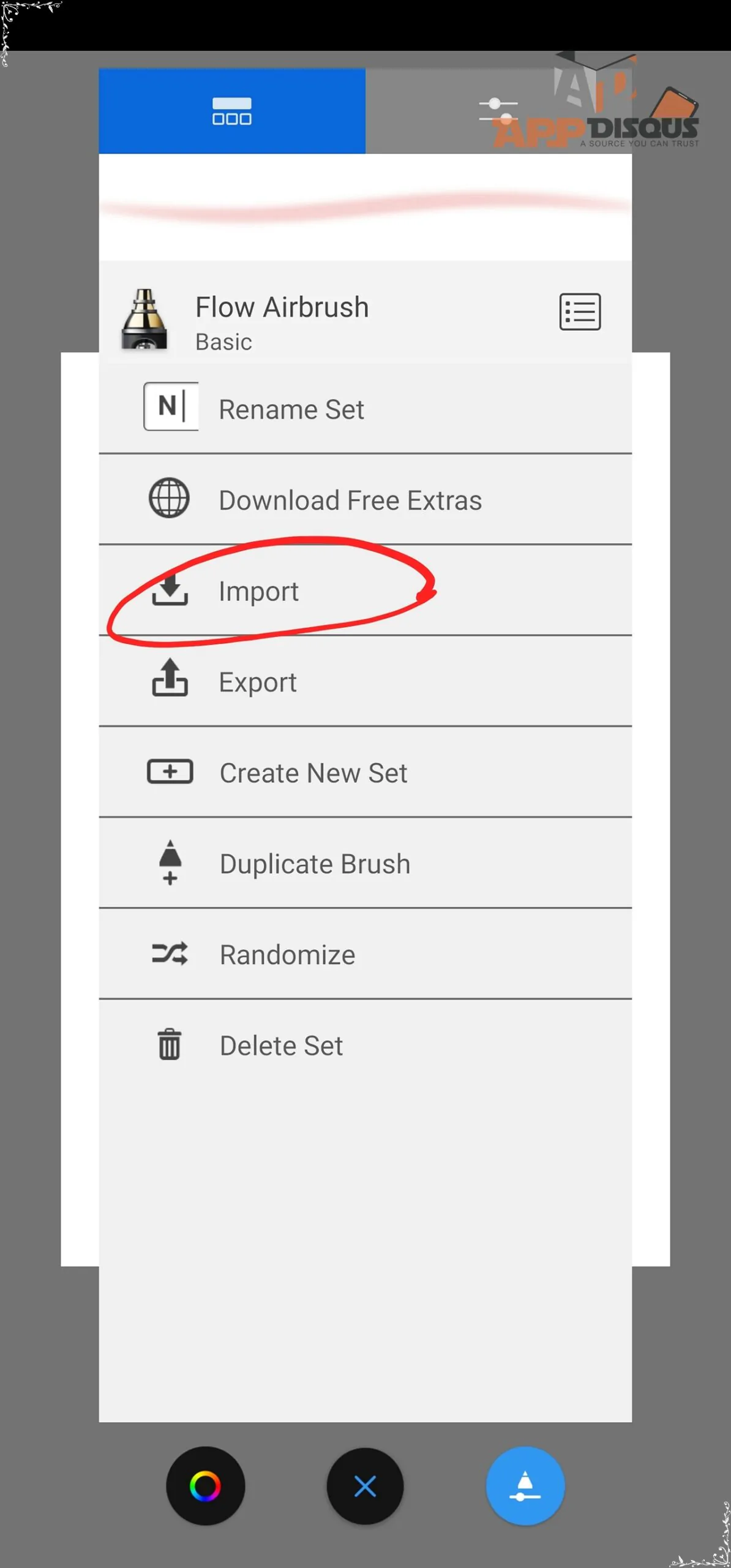 N2 FlipScreenshot 20230909 213940 Sketchbook scaled | autodesk Sketchbook | วิธีโหลดชุดแปรงมาใช้เพิ่ม ในแอป Sketchbook
